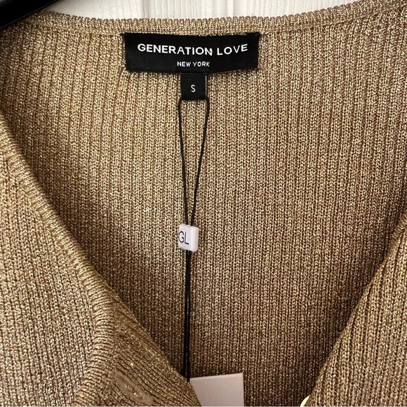 Generation Love Henley Sweater Top - Picture 6 of 7